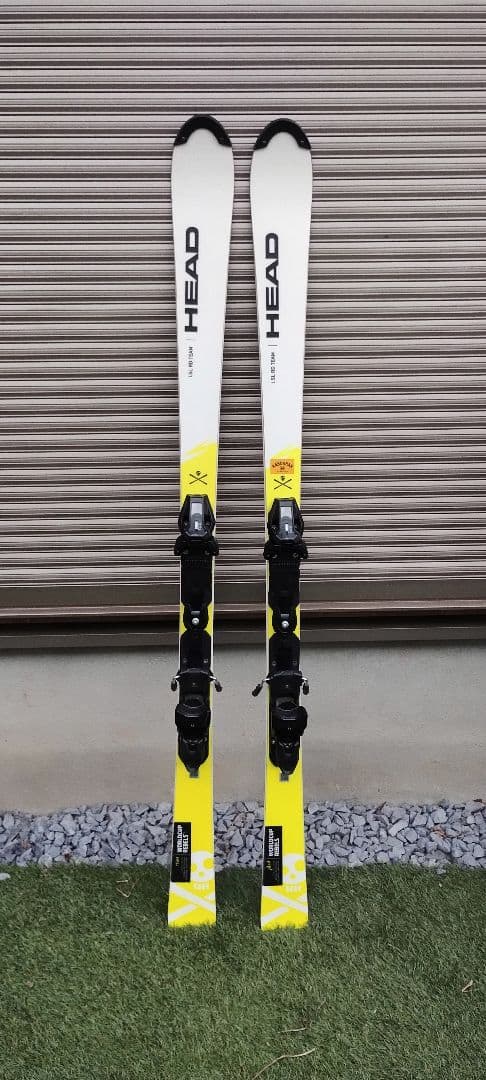 HEAD WORLD CUP REBELS SL ジュニア156　白　黄