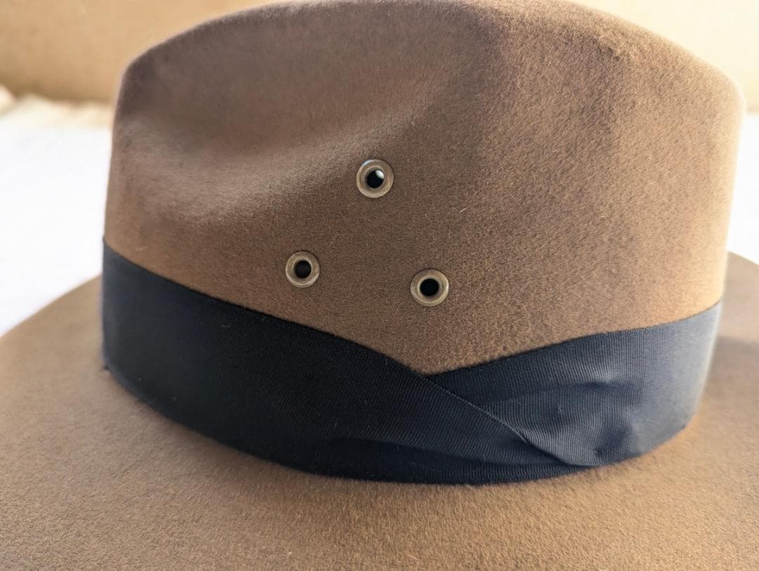 STETSON サファリ 3Xビーバー ヴィンテージ フェドラハット XL