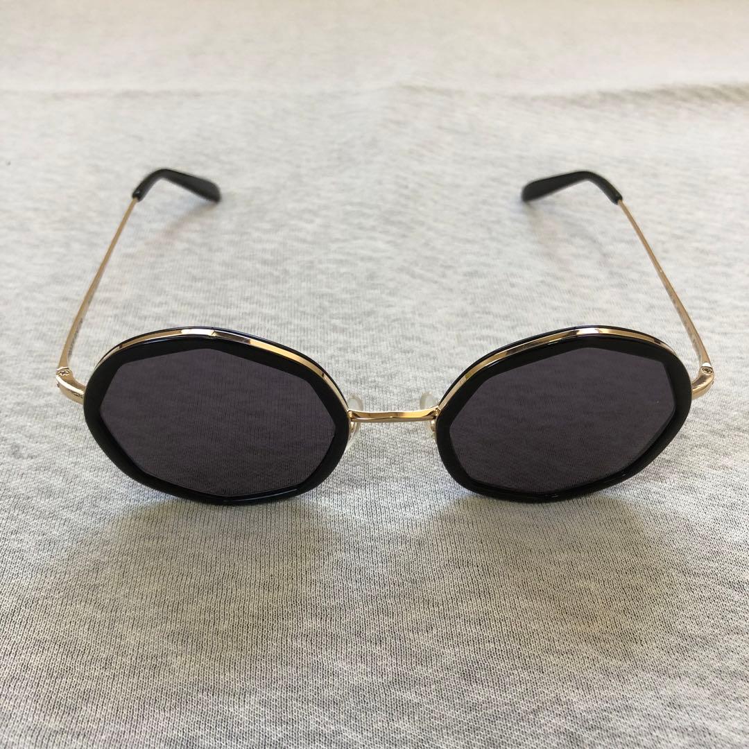 Megane and me サングラス？　眼鏡フレーム　八角形　USED