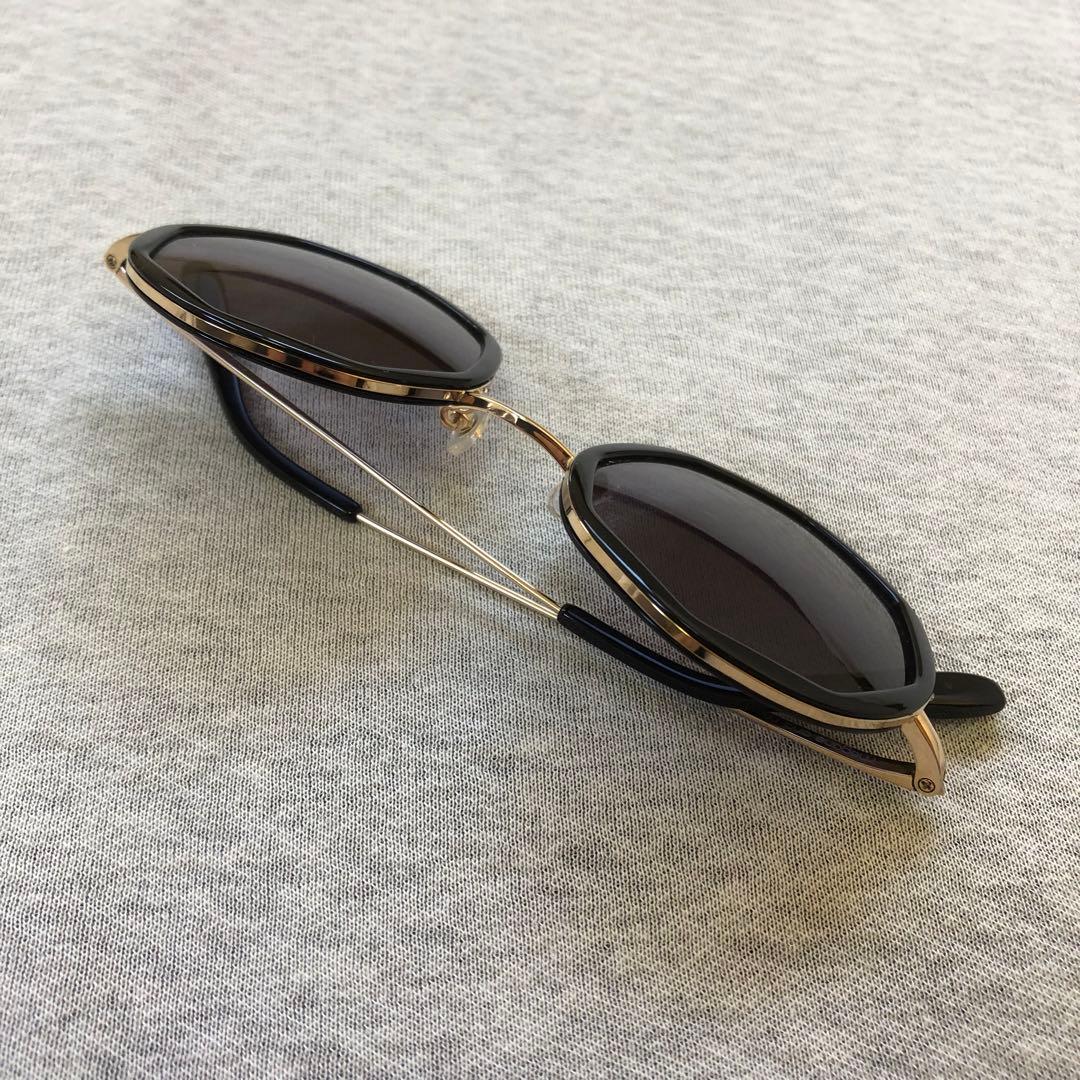 Megane and me サングラス？　眼鏡フレーム　八角形　USED