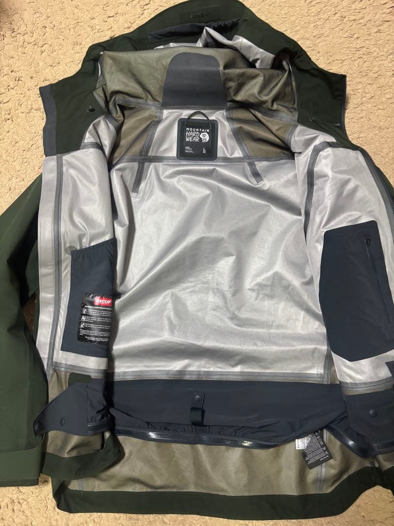 マウンテンハードウェア バウンダリーリッジゴアテックス 3L ジャケット