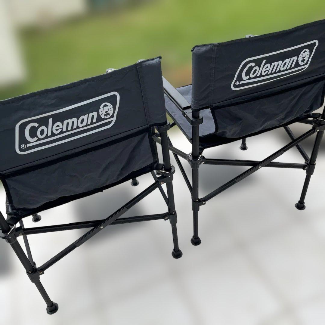 Coleman ツーウェイキャプテンチェア 2脚セット 折りたたみ グレー