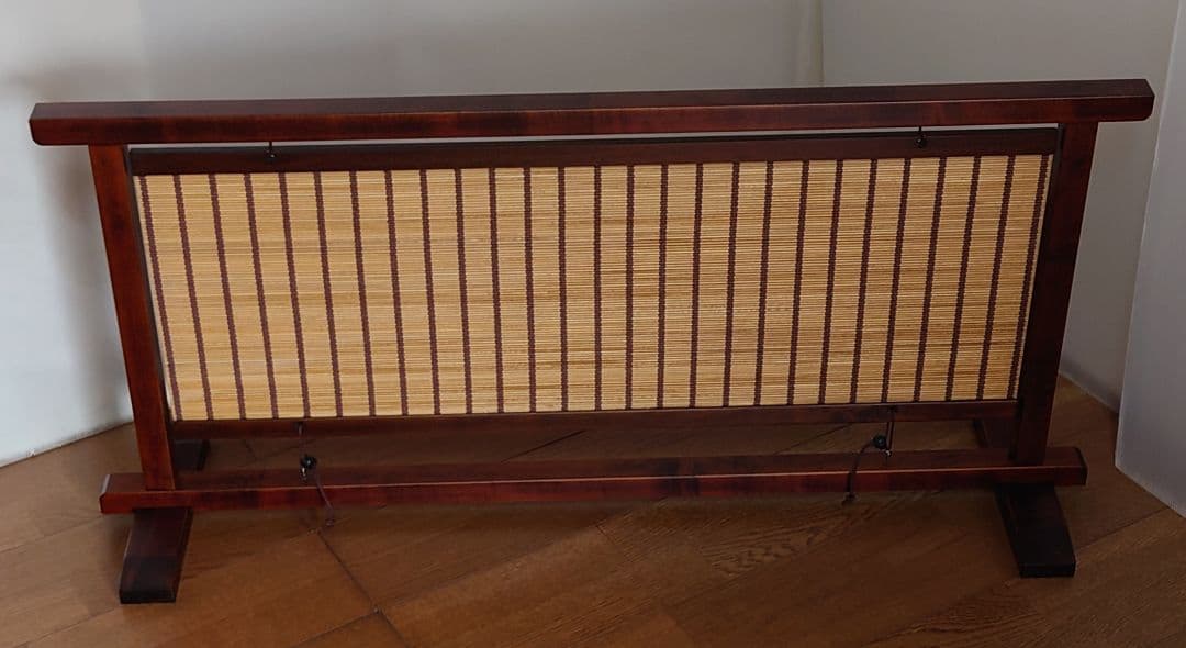 プ*オ様 結界　衝立和風伝統結界衝立１枚式間仕切り　木簾（タペストリー）調衝立１