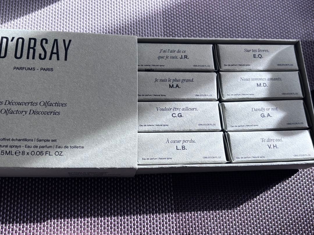 D'ORSAY オルファクトリー・ディスカバリーセット
