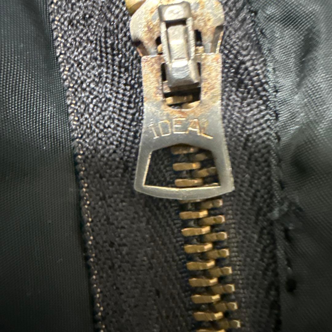 レアモデル　ALPHA 80s ma-1 oliveベースblackモデル