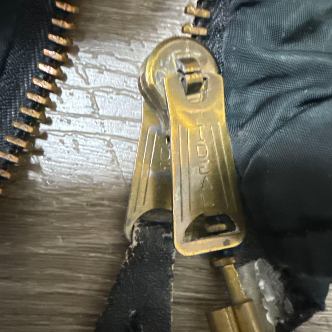 レアモデル　ALPHA 80s ma-1 oliveベースblackモデル