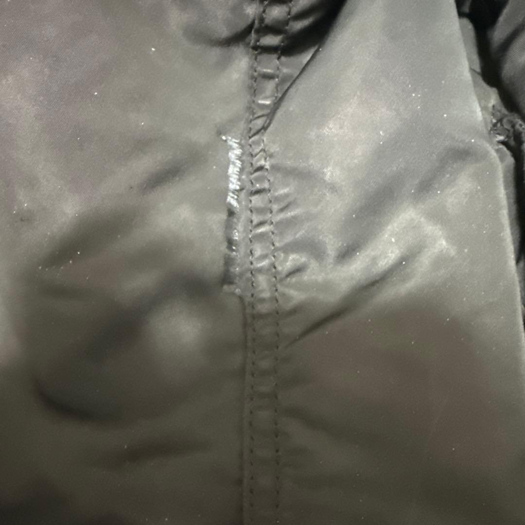 レアモデル　ALPHA 80s ma-1 oliveベースblackモデル