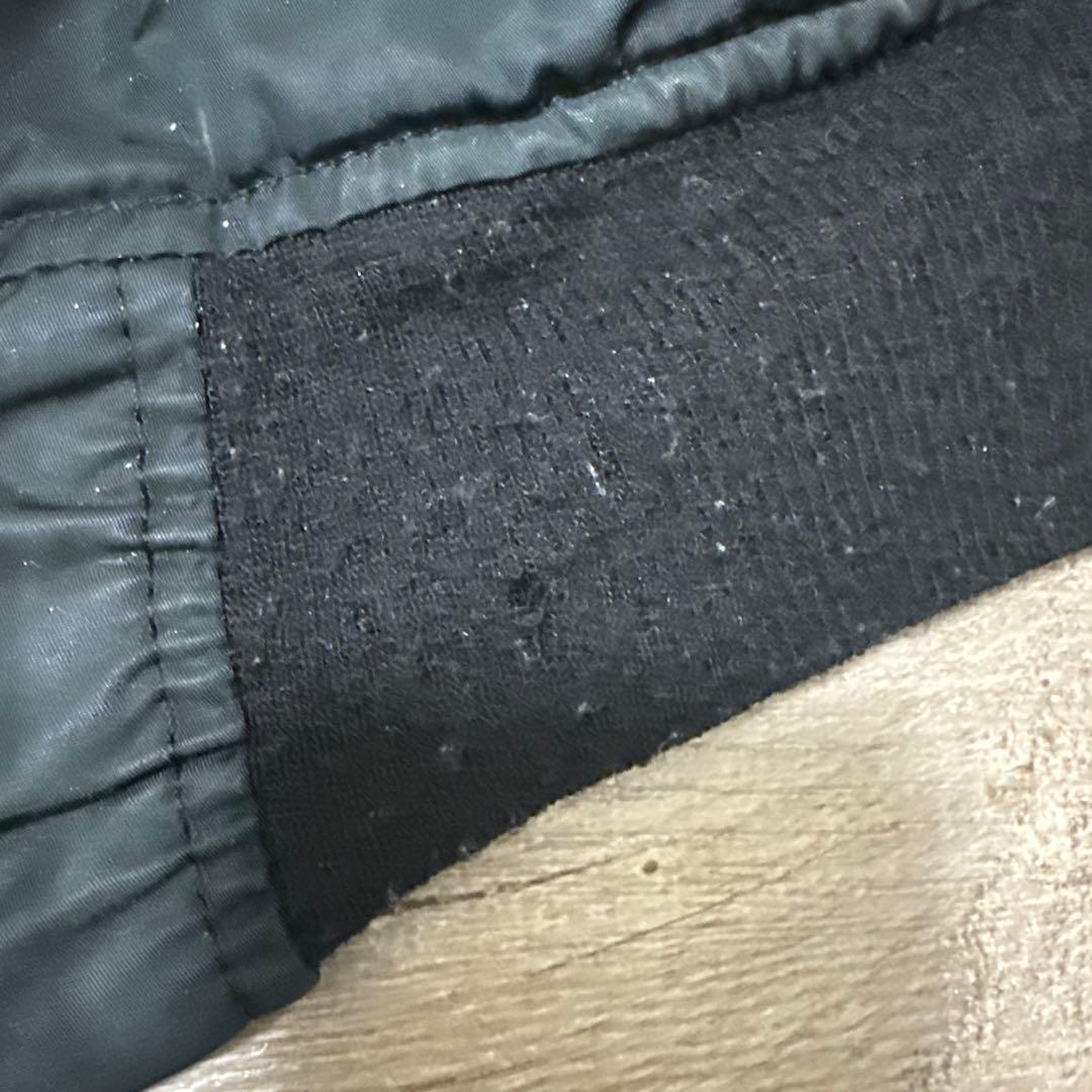 レアモデル　ALPHA 80s ma-1 oliveベースblackモデル