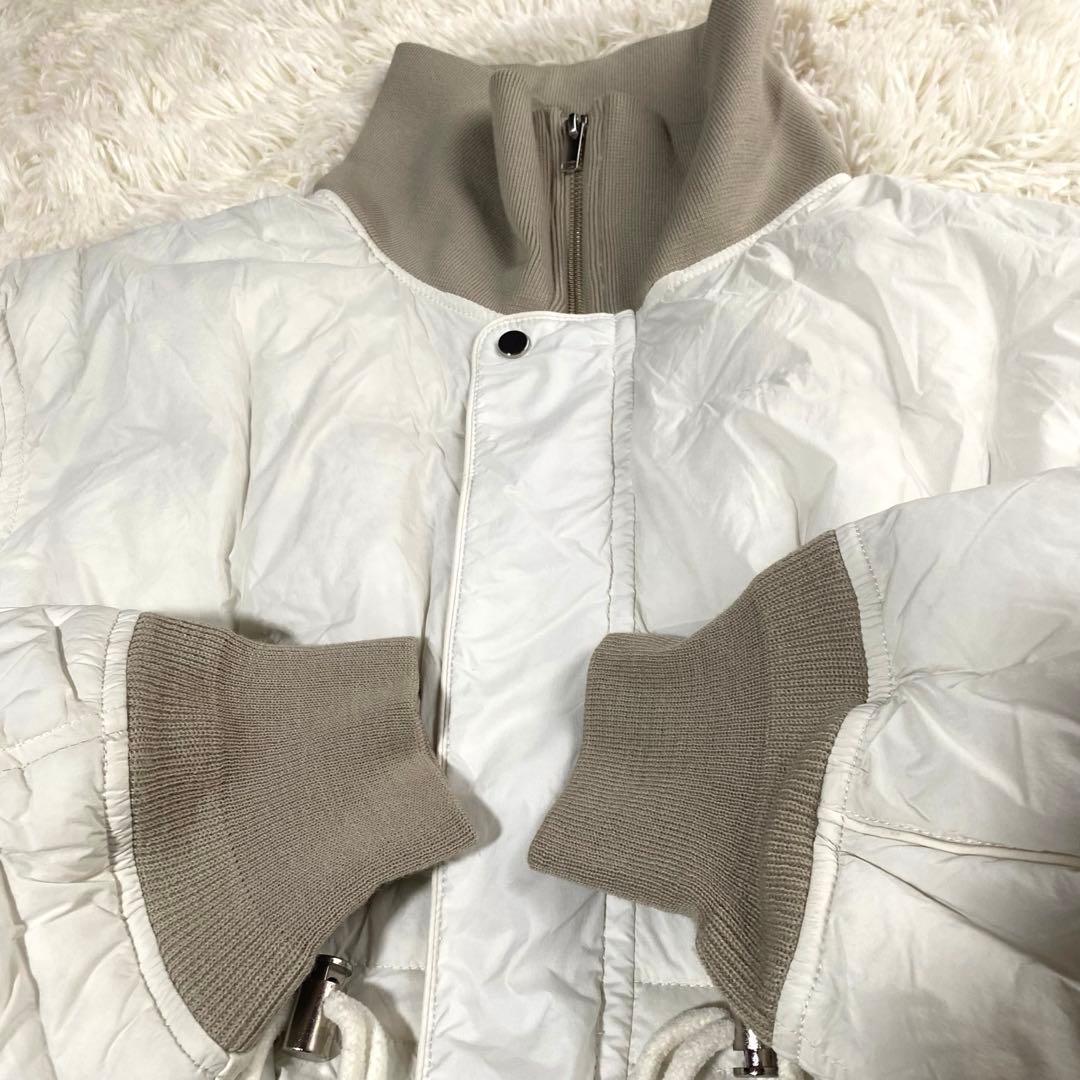 アダムエロペ ドロストキルティングブルゾン キナリ