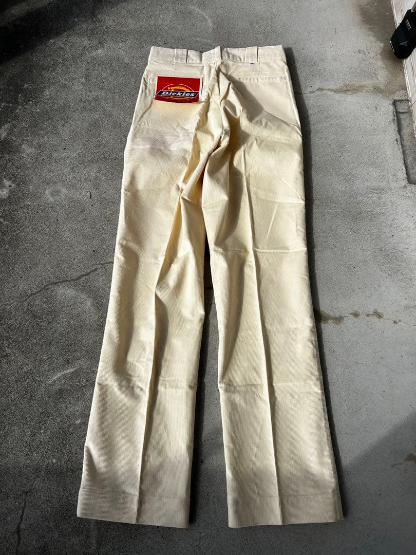 70sディッキーズ コーデュロイ チビタグ usa製　デットストック