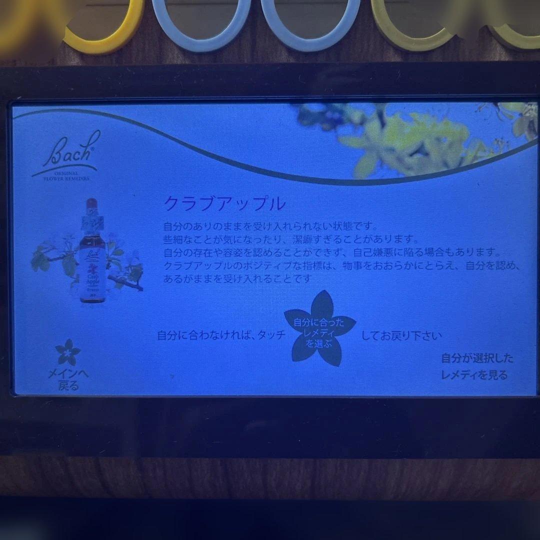 バッチフラワーレメディ　ディスプレイ