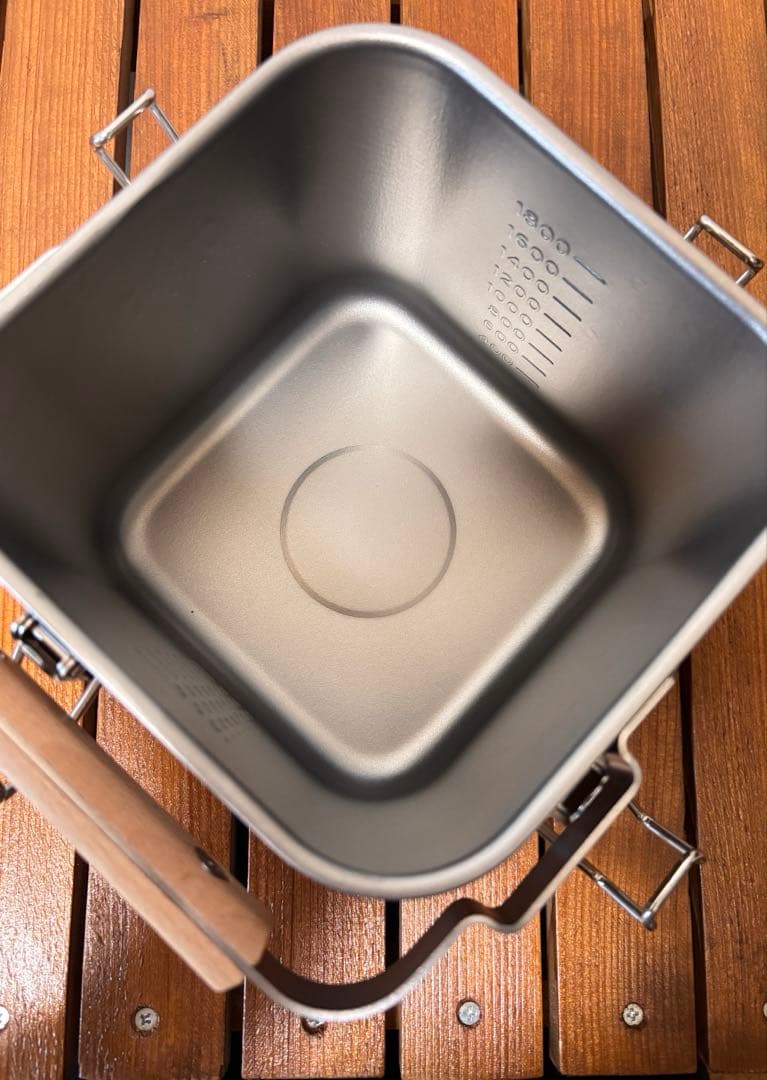 子犬印　角形給食缶ミニ