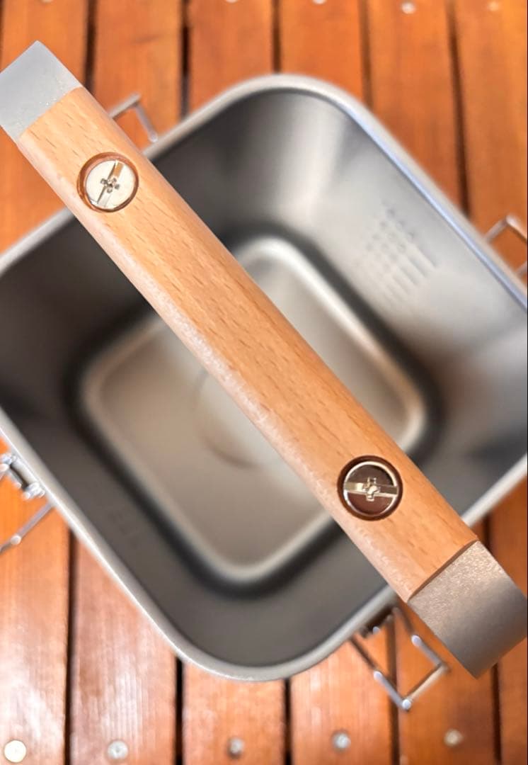 子犬印　角形給食缶ミニ