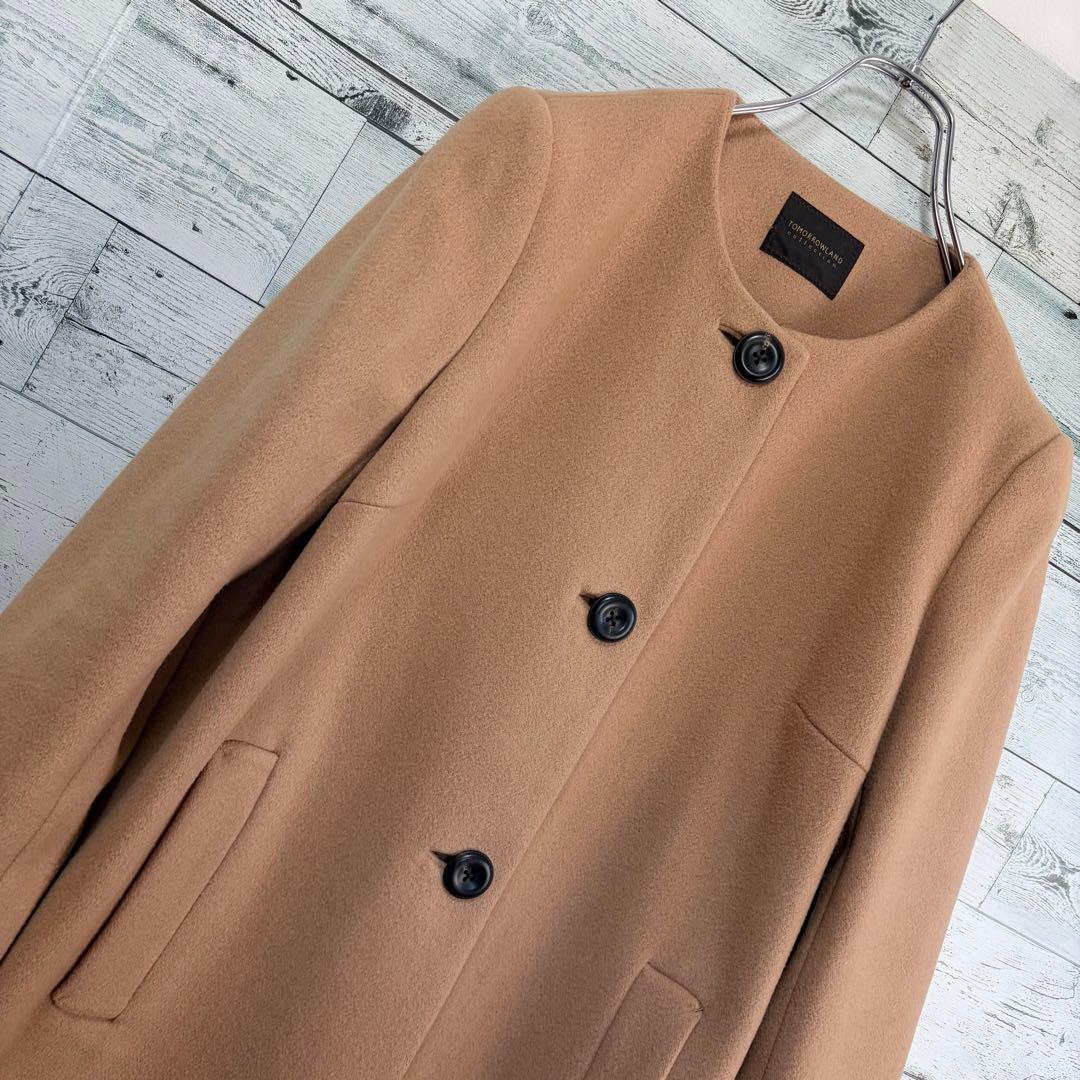 未使用・タグ付　トゥモローランドコレクション　ノーカラーコート　ルイジリッチェリ