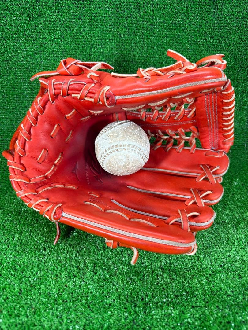 ミズノプロ　硬式　内野手　ダイバーシティブルー　1AJGH25223