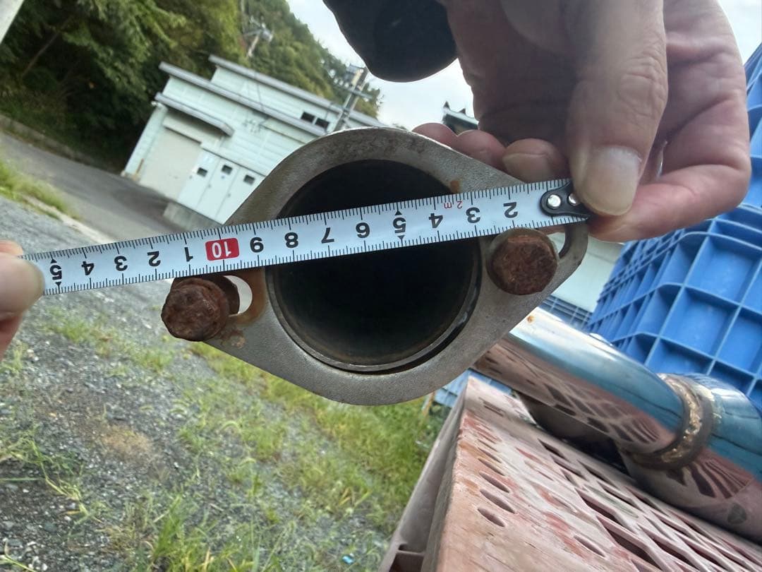 10セルシオ　直管マフラー