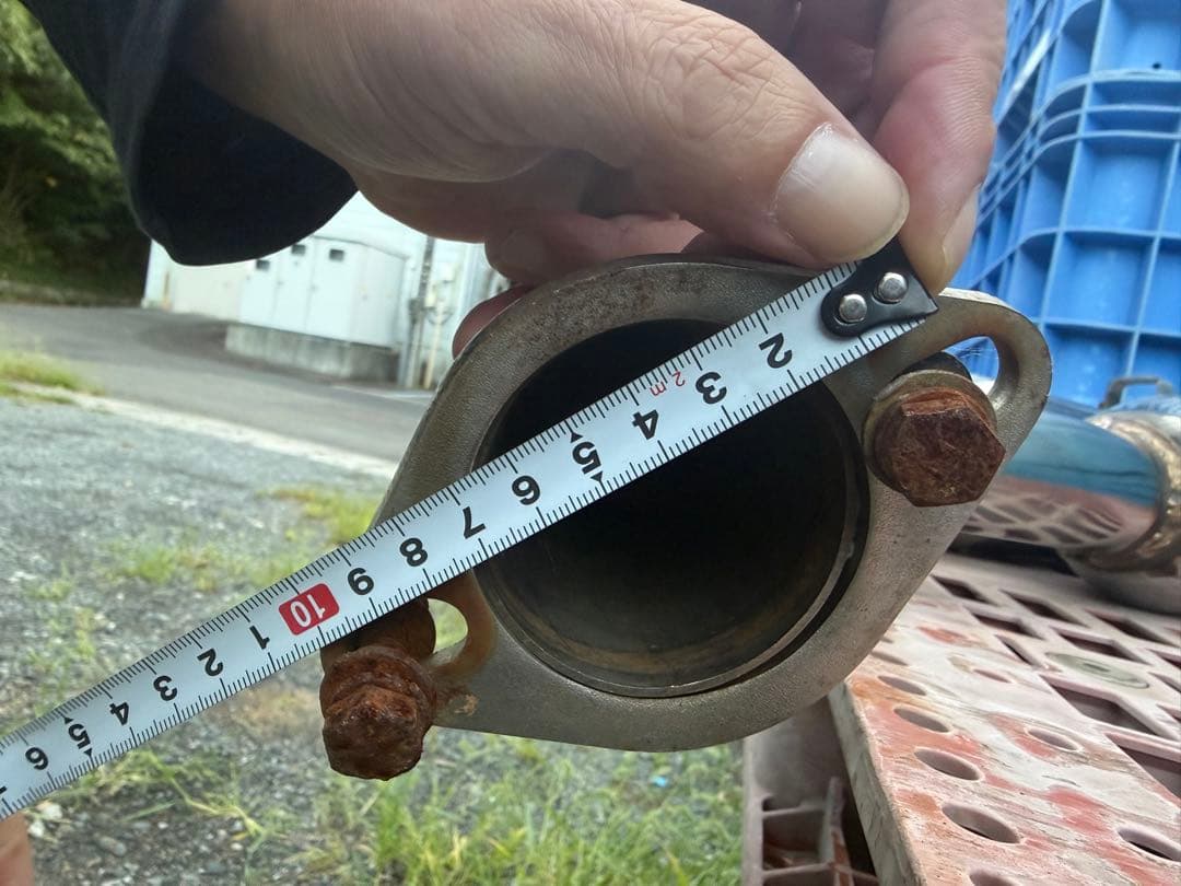 10セルシオ　直管マフラー