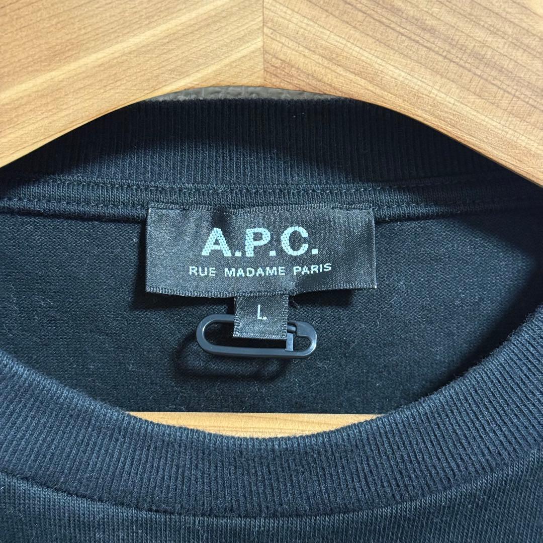 Lサイズ A.P.C. EDIFICE 別注スウェットライクロングスリーブ