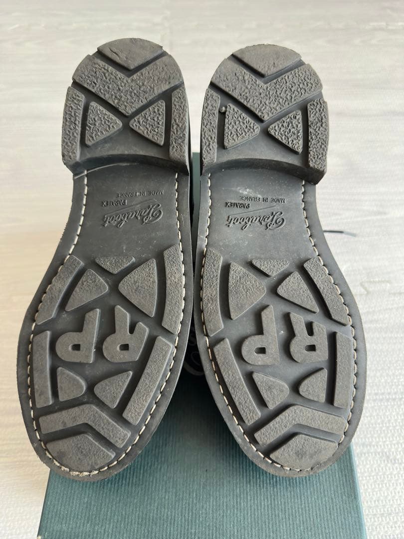 【極美品、純正シューツリー付】パラブーツ　シャンボード　ブラック　サイズ5.5