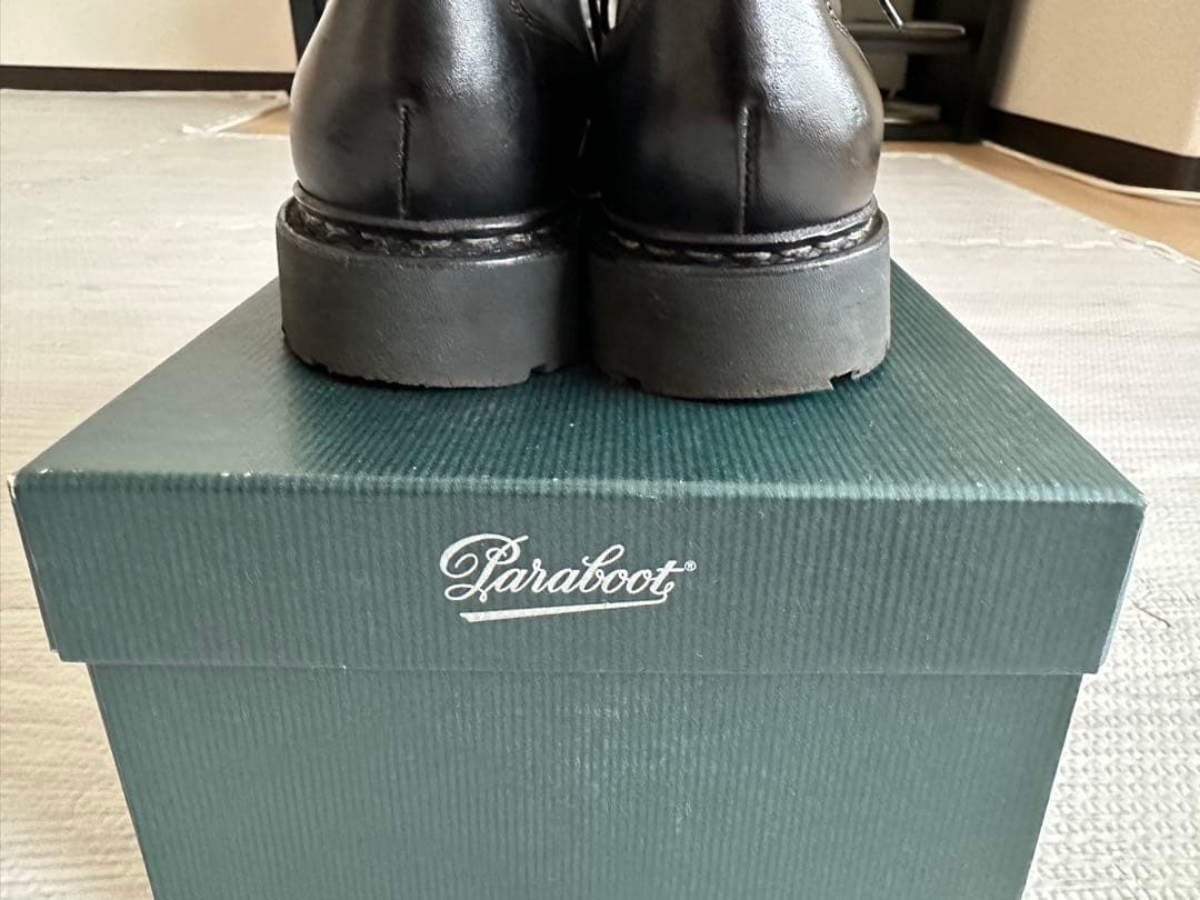 【極美品、純正シューツリー付】パラブーツ　シャンボード　ブラック　サイズ5.5