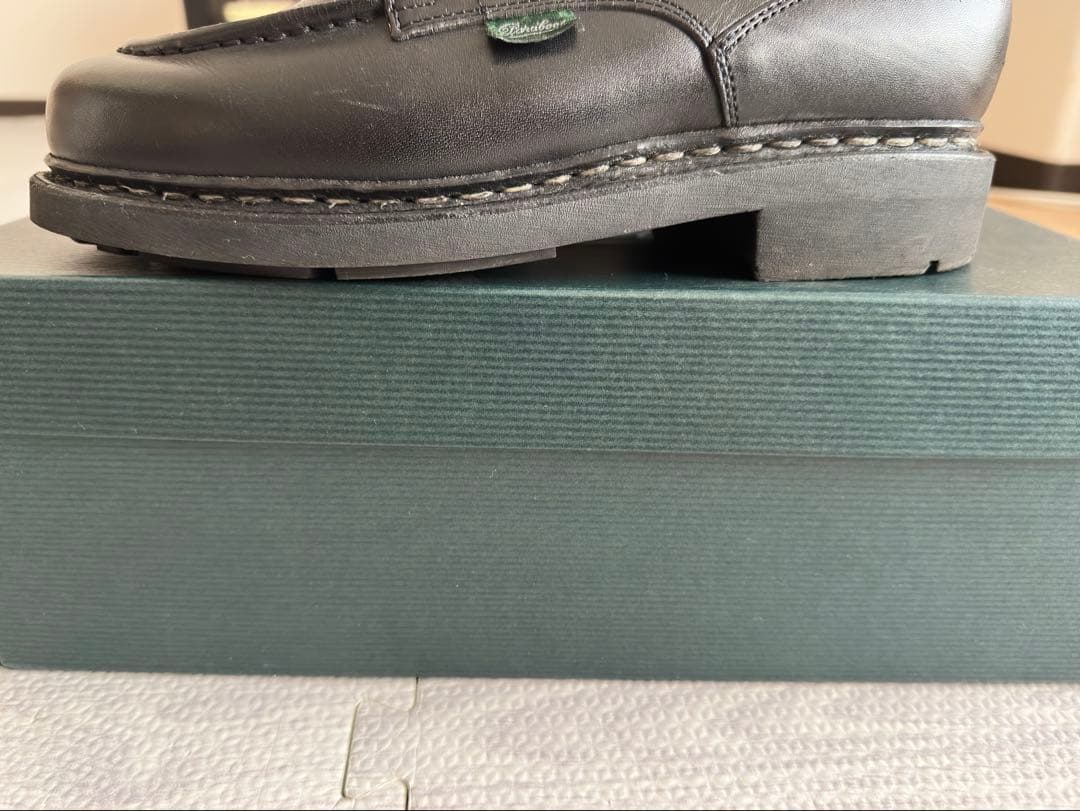 【極美品、純正シューツリー付】パラブーツ　シャンボード　ブラック　サイズ5.5