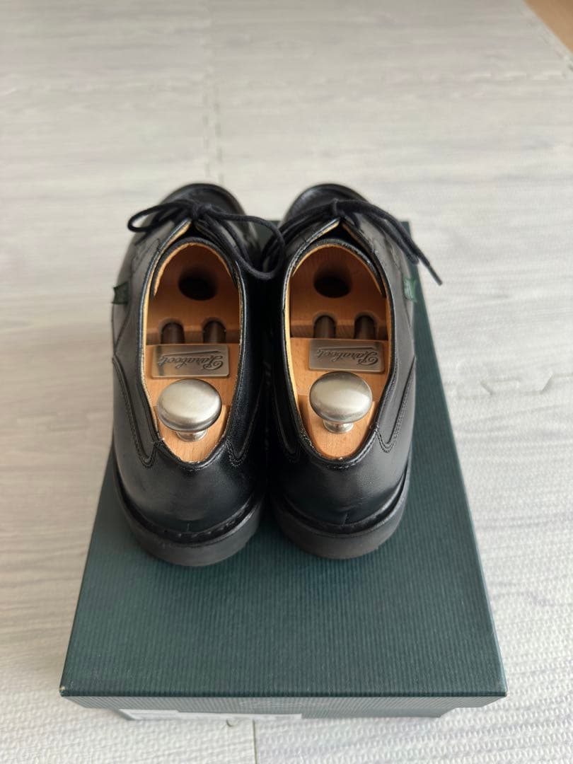 【極美品、純正シューツリー付】パラブーツ　シャンボード　ブラック　サイズ5.5