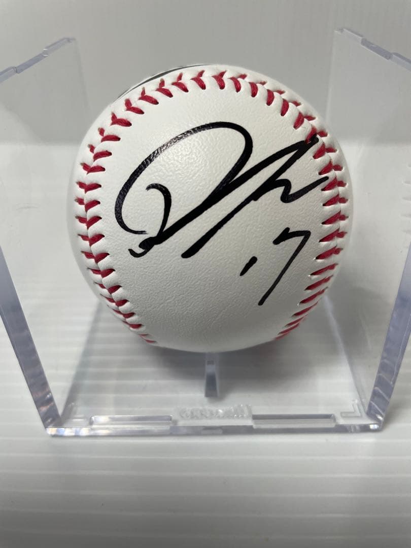 佐々木朗希 直筆サインボール＆カードセット