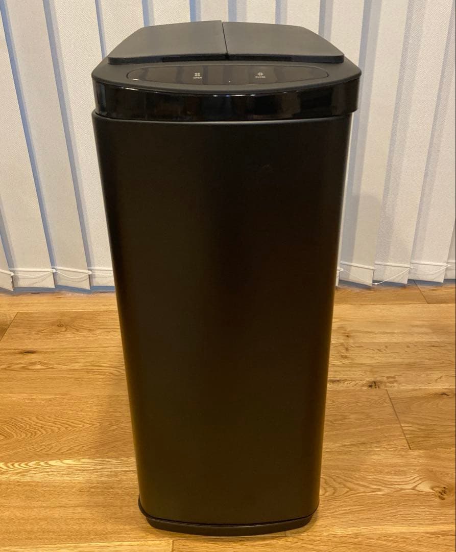 センサー式 ごみ箱 50L45L対応 ブラック 2個セット