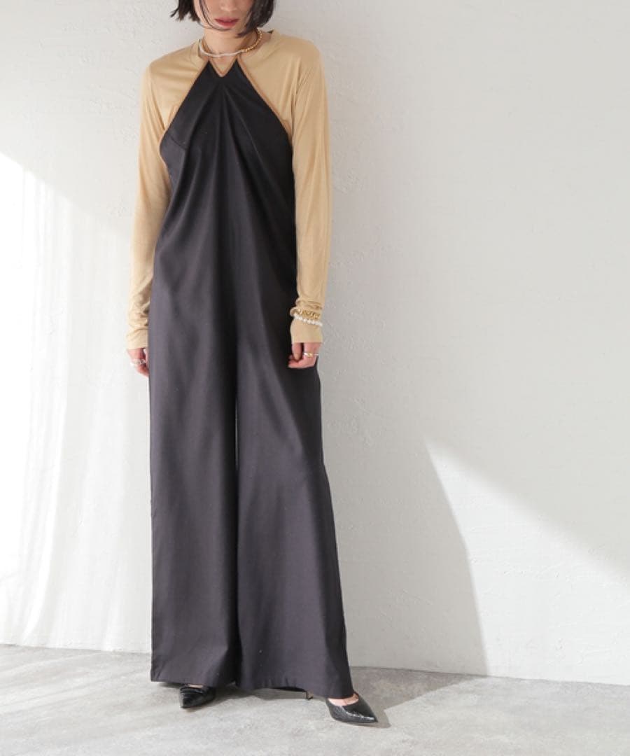 Baserange MAR JUMPSUIT ジャンプスーツ ホルターネック