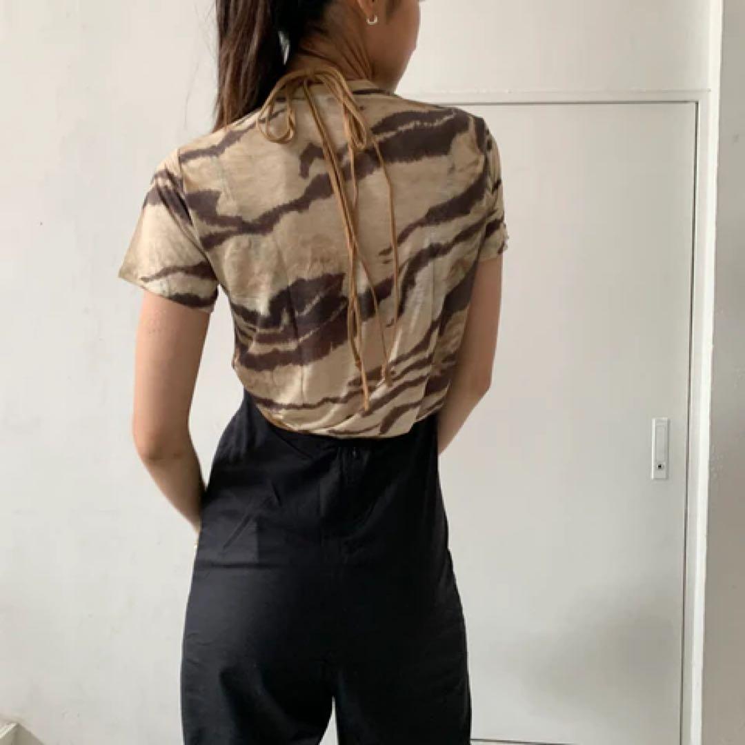 Baserange MAR JUMPSUIT ジャンプスーツ ホルターネック