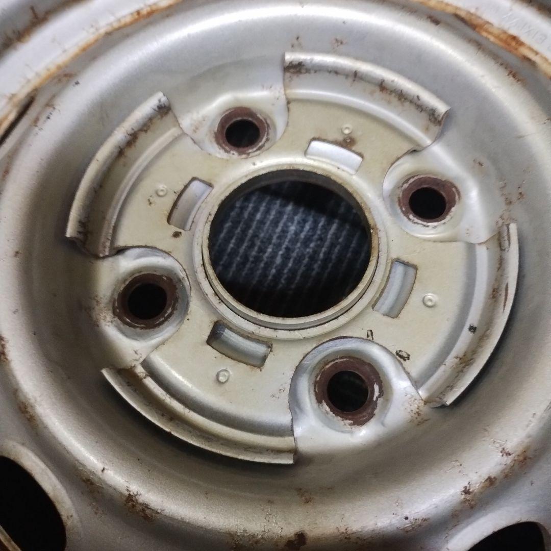 旧車 ② トヨタ コロナ純正 スチールホイール 中古品