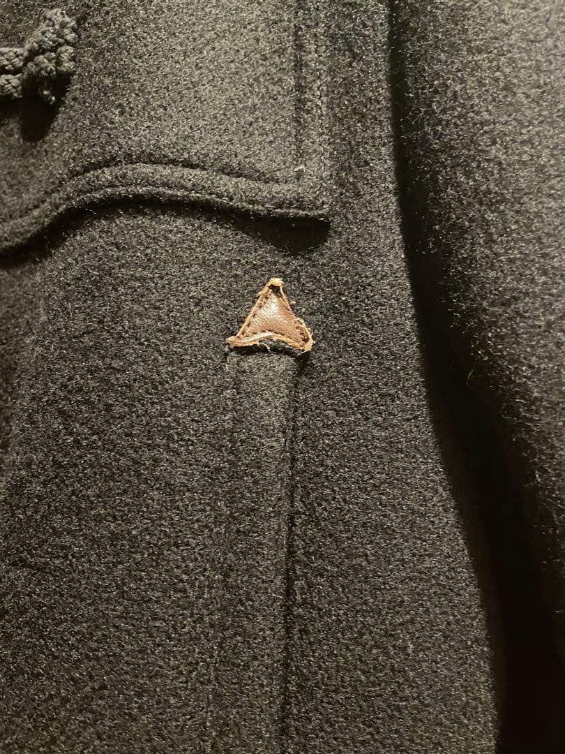 ルードギャラリー rudegallery 黒 ダッフルコート フード付き