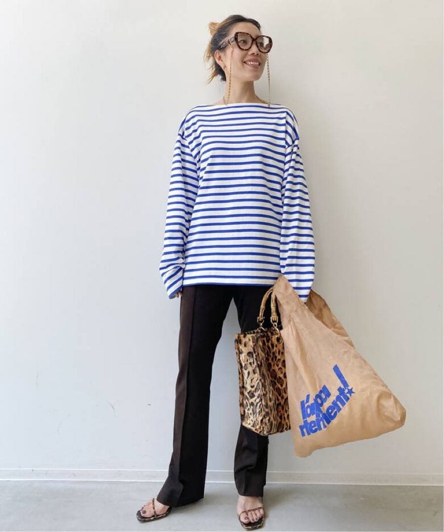 L'Appartement アパルトモン Side Zip Pants ブラウン