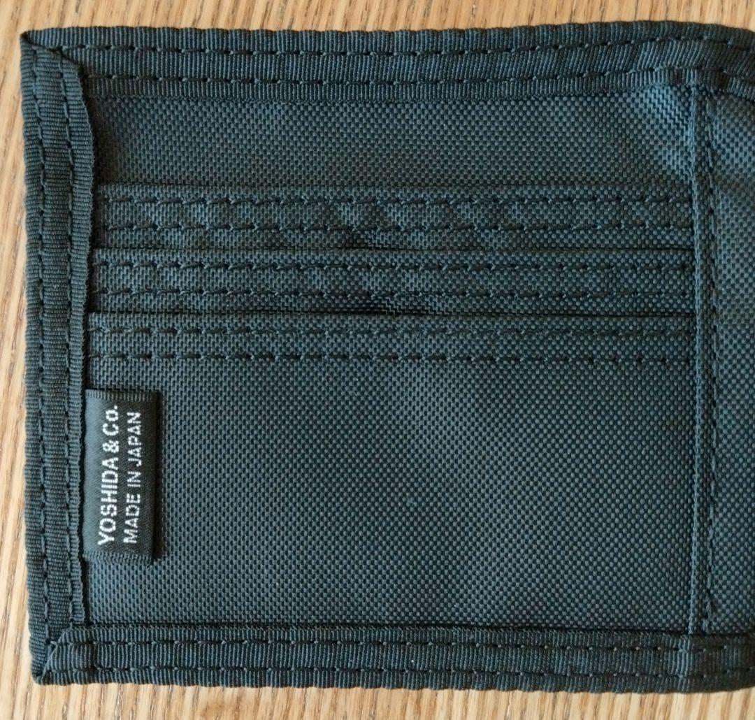 PORTER ブラック 二つ折り財布
