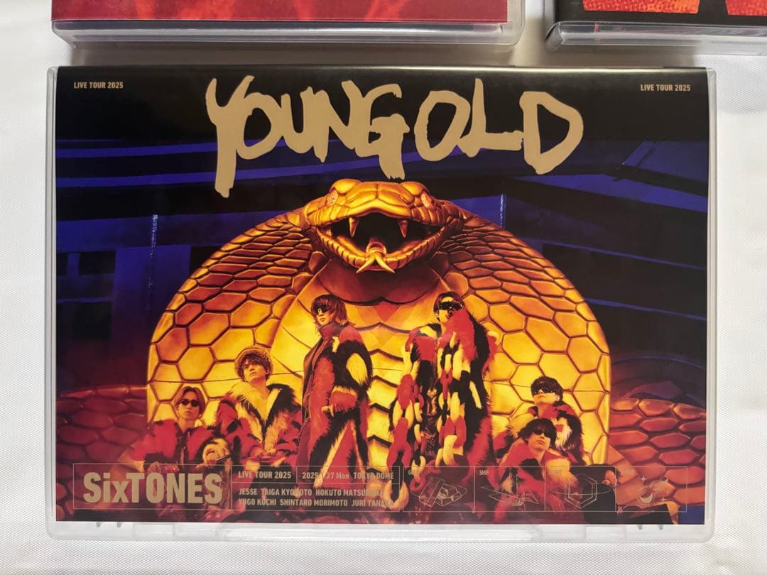 SixTONES「慣声の法則 in DOME」「VVS」「YOUNG OLD」