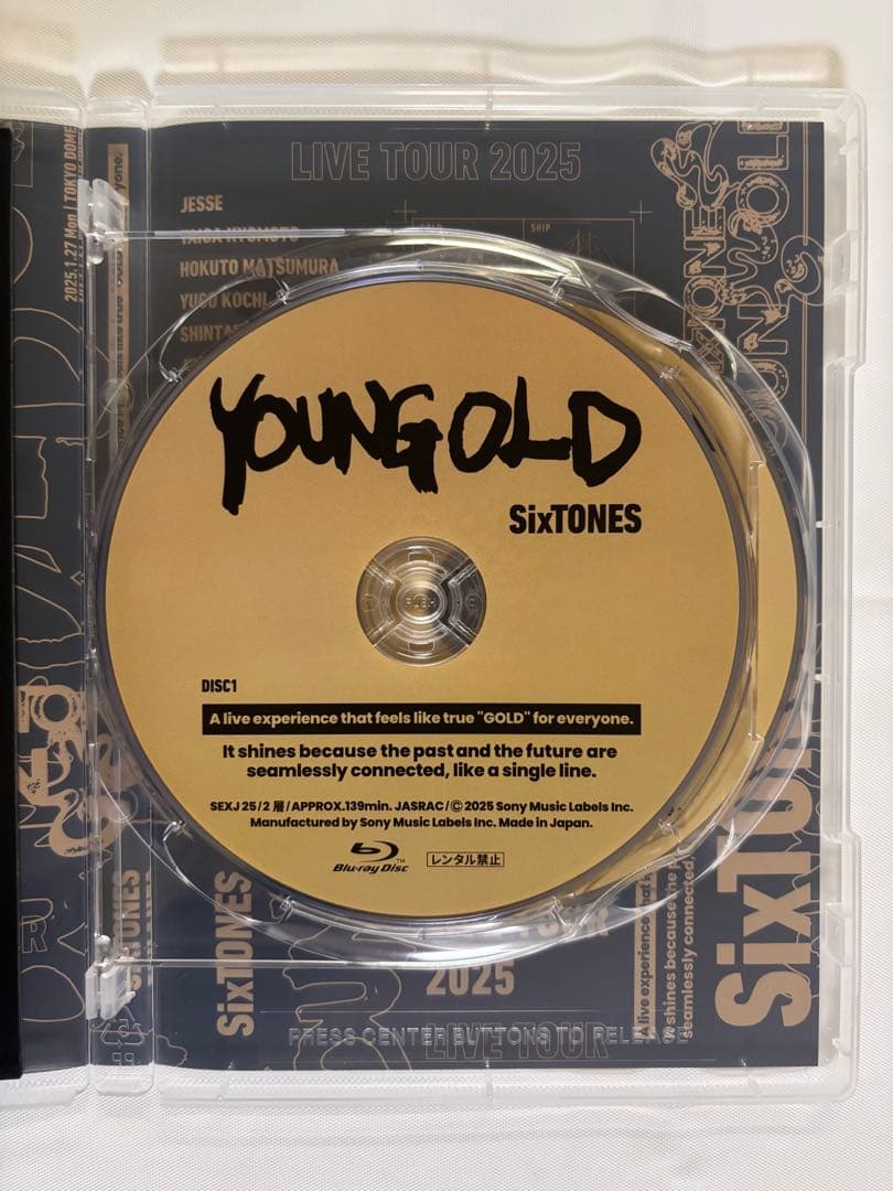 SixTONES「慣声の法則 in DOME」「VVS」「YOUNG OLD」