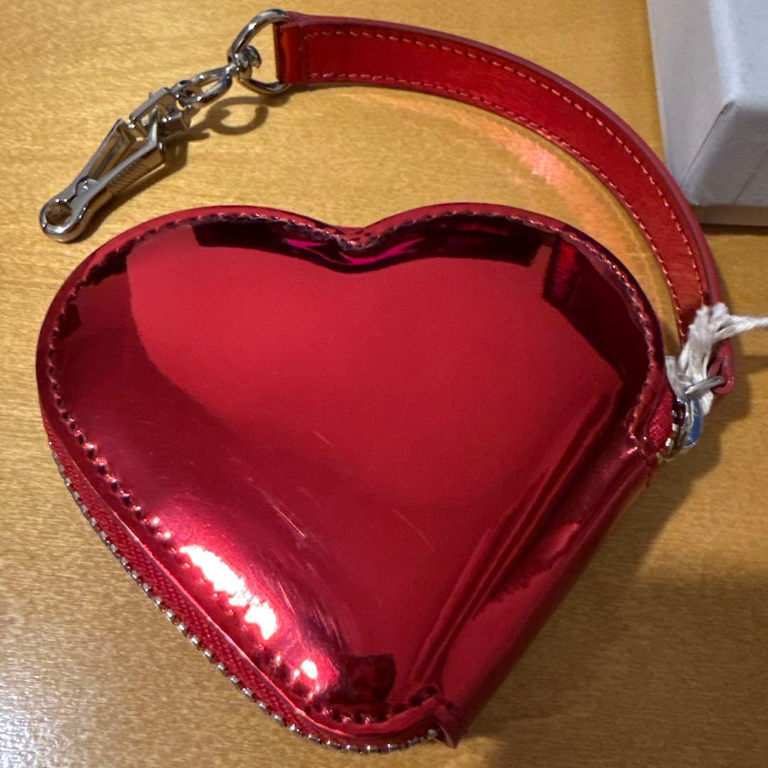Vivienne Westwood ハートケース エナメル レッド