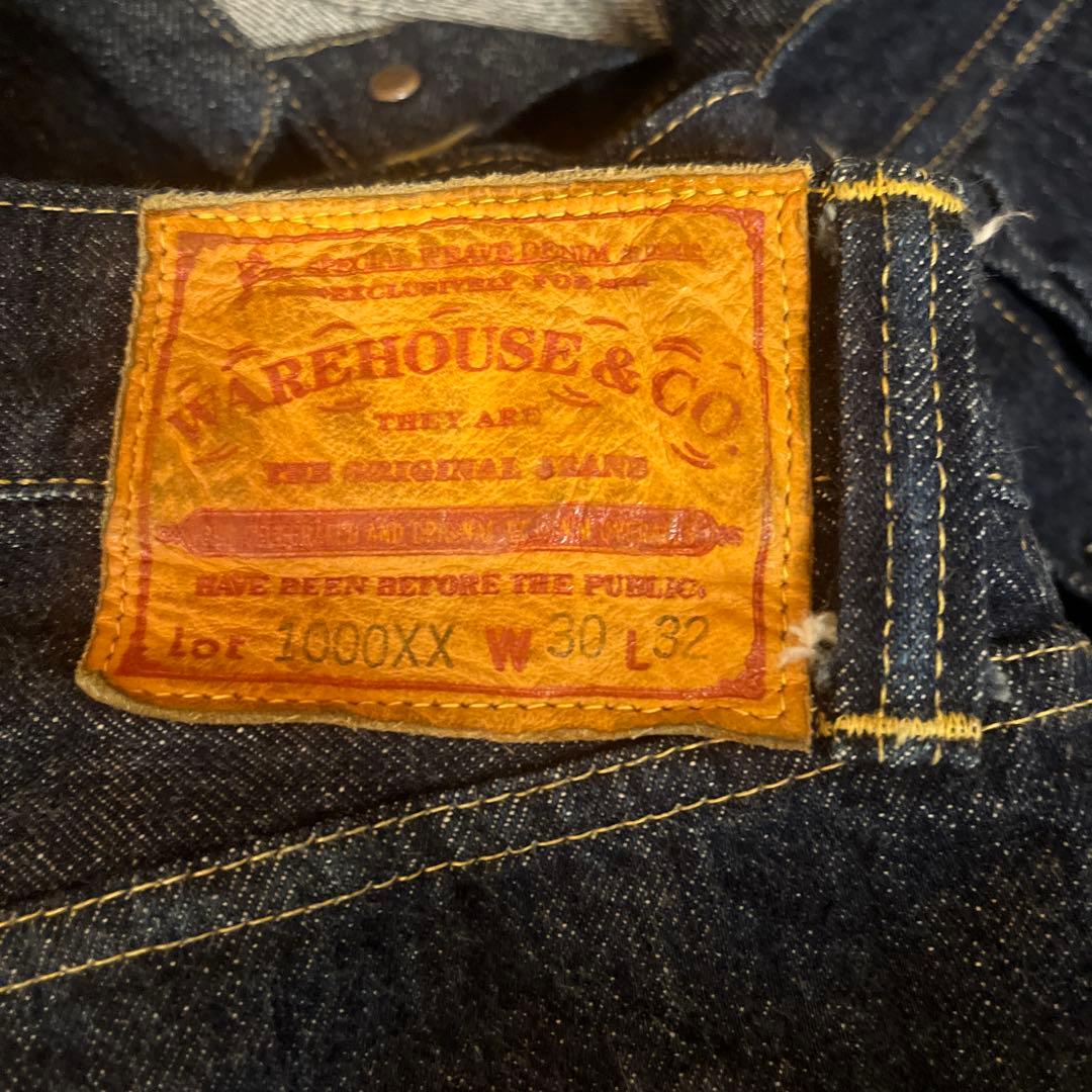WAREHOUSE & CO. デニム デッドストックブルー