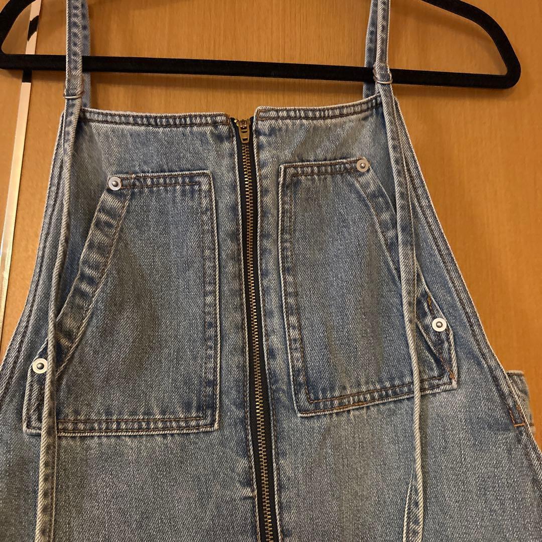 【LOUNGEDRESS】デニム　サロペットスカート