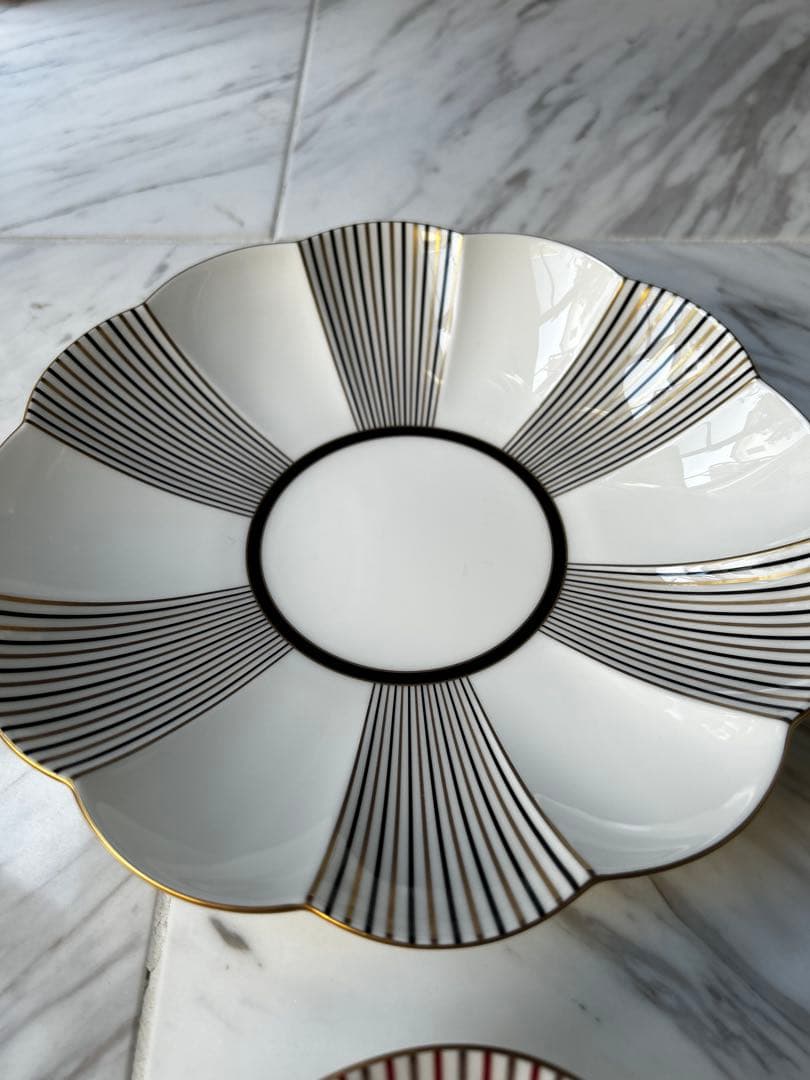 廃盤 入手困難 NIKKO 金沢コレクション 花びら 黒 赤 4枚