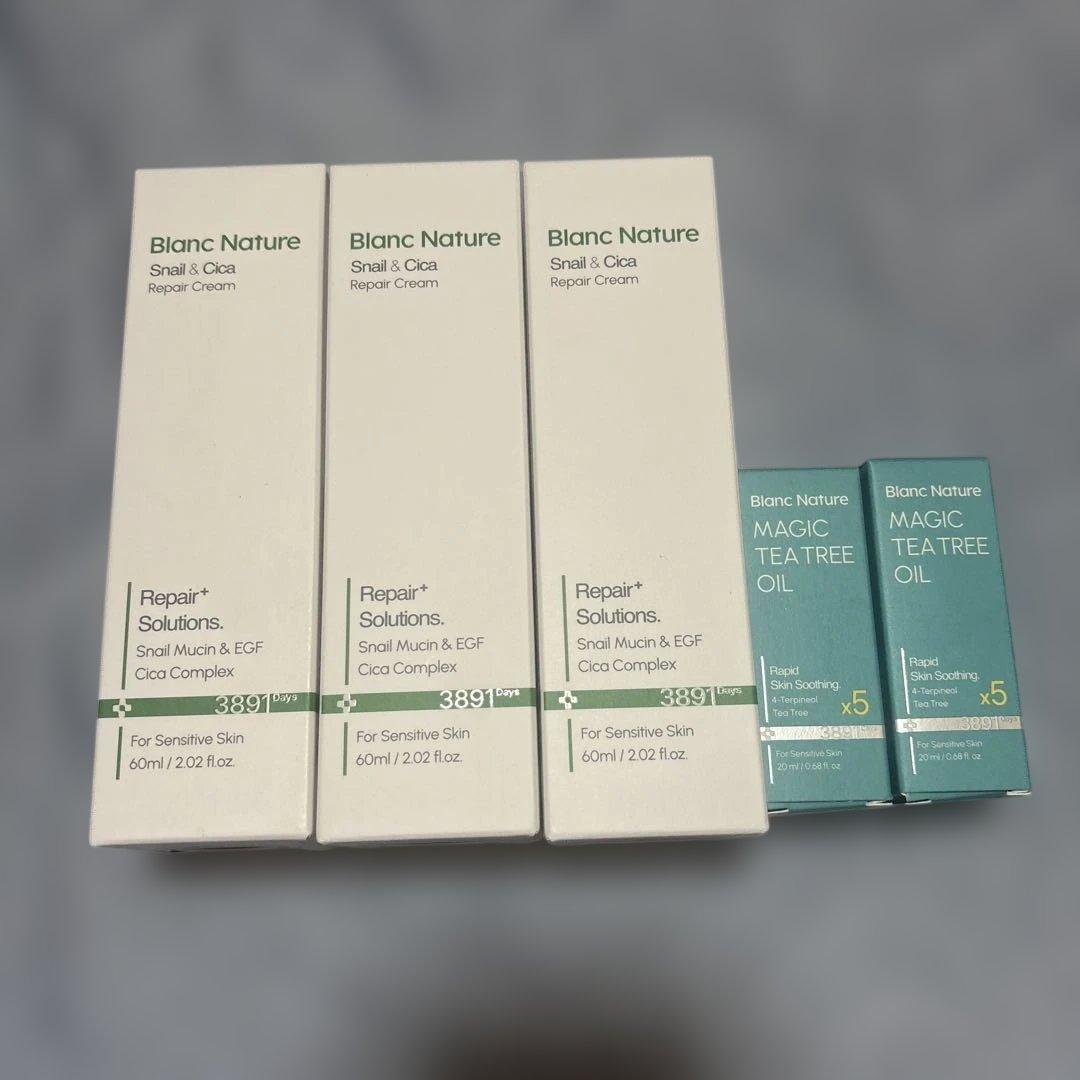 BLANC　ブラン　マジックティーツリーオイル　マジックシカクリーム　新品未開封