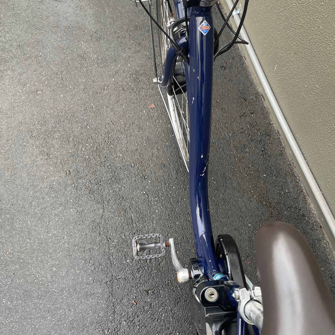 ブリヂストン アルベルト新型電動アシスト自転車26インチ ブルー