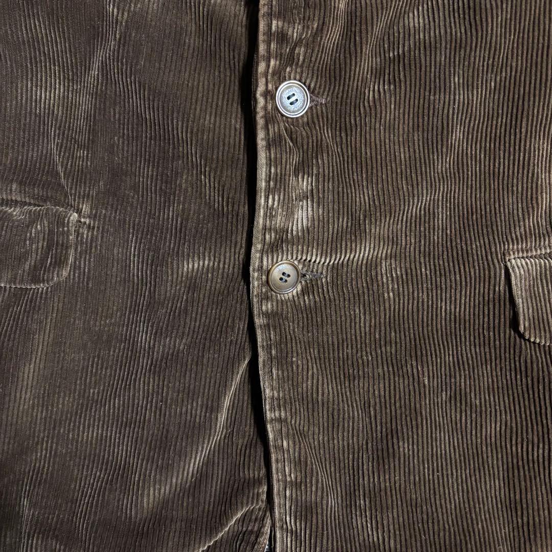 50s 60s ユーロ　コーデュロイワークジャケット　フレンチヴィンテージ　古着