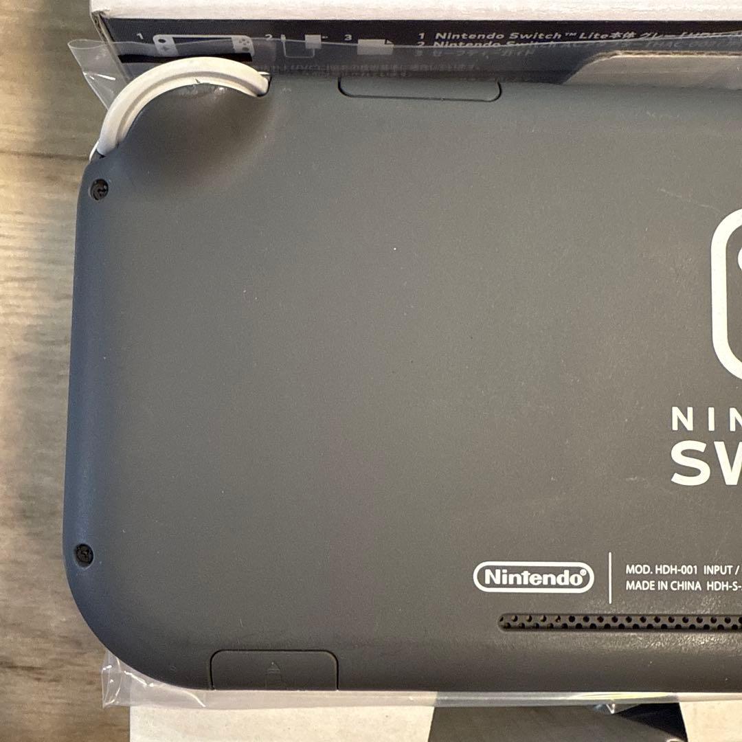 か*れ様 数回使用美品 Nintendo Switch Lite グレー 本体