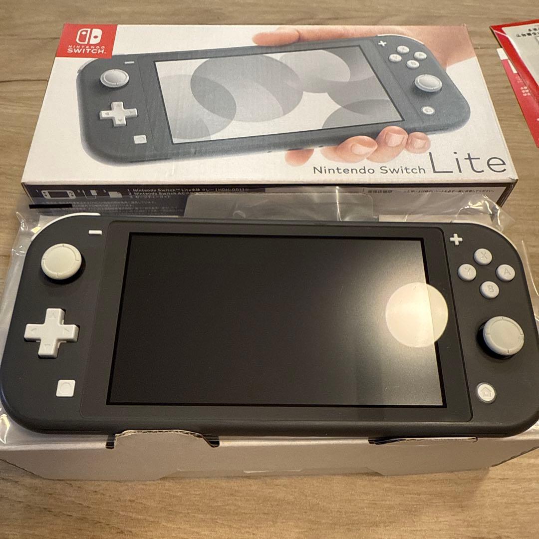 か*れ様 数回使用美品 Nintendo Switch Lite グレー 本体