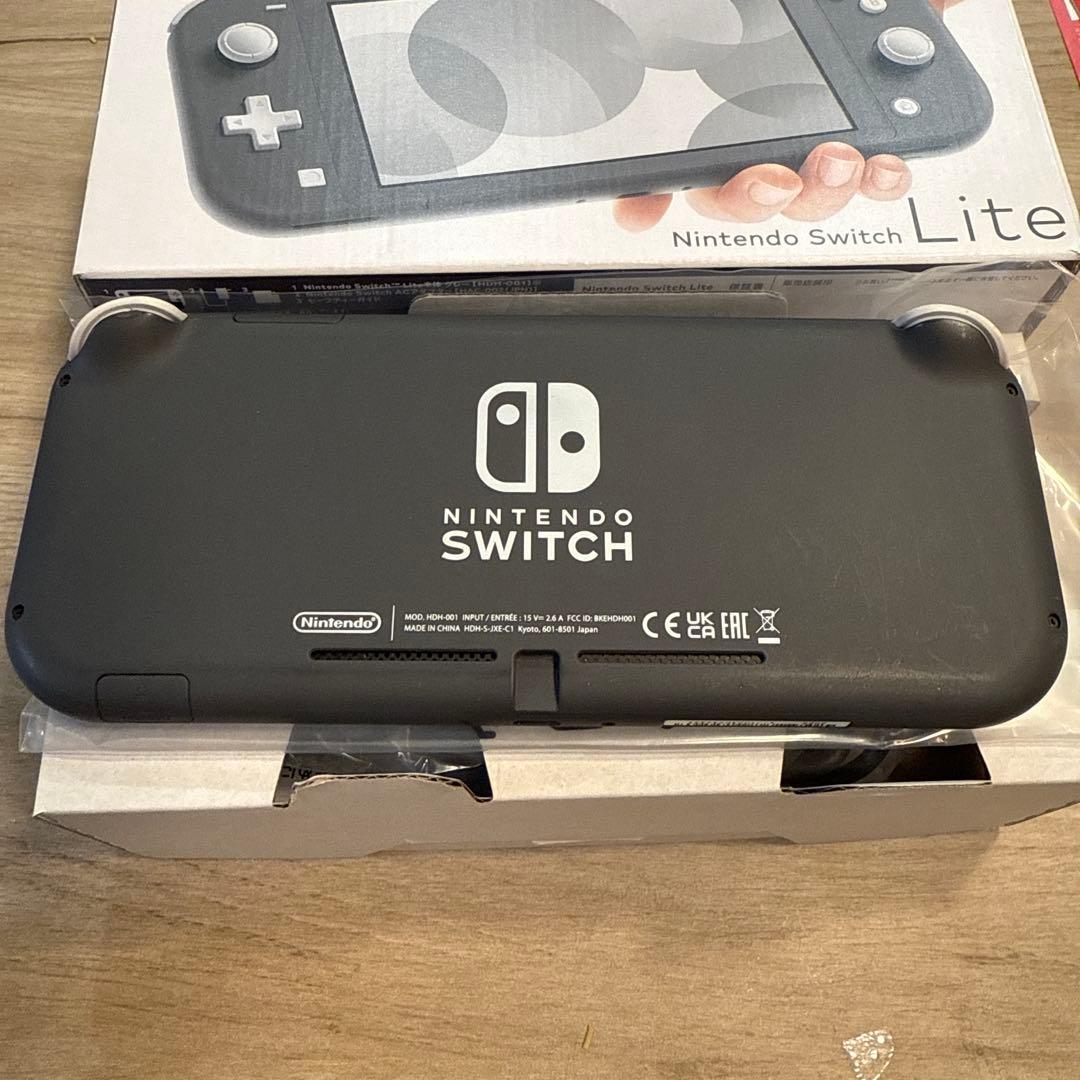 か*れ様 数回使用美品 Nintendo Switch Lite グレー 本体