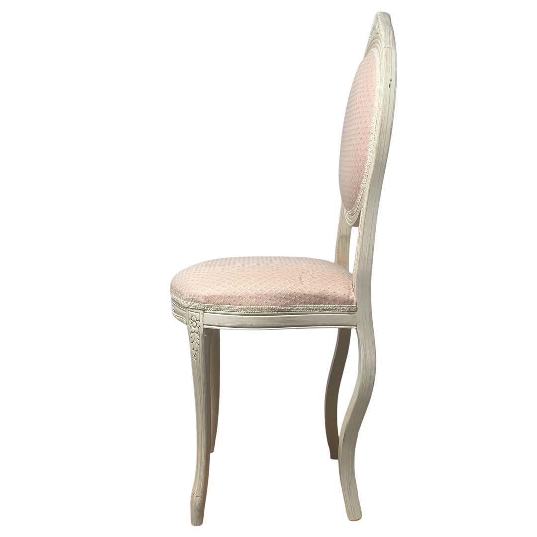 イタリア製 ドールチェア　オーバリーナ　ドレッサーチェア　インテリア　洋風　姫系