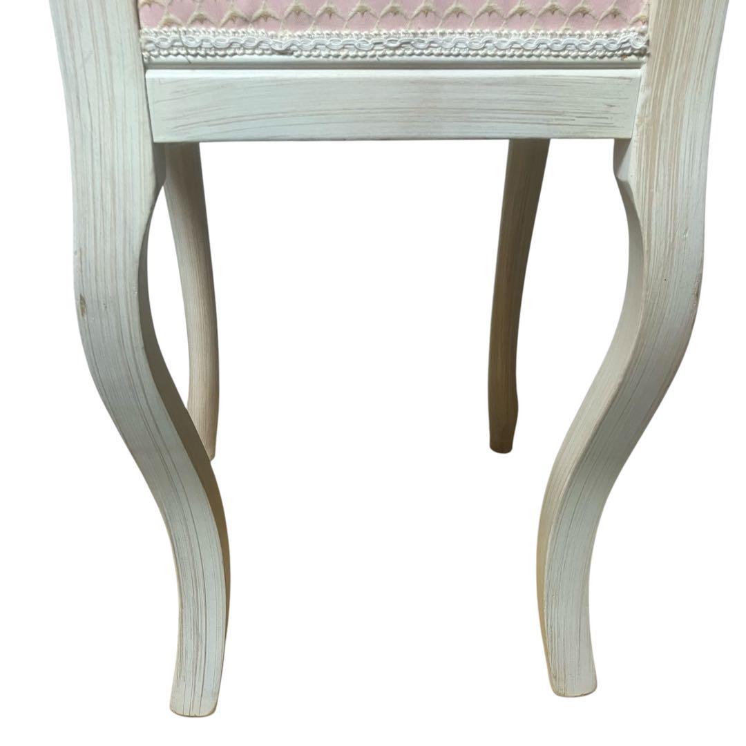 イタリア製 ドールチェア　オーバリーナ　ドレッサーチェア　インテリア　洋風　姫系