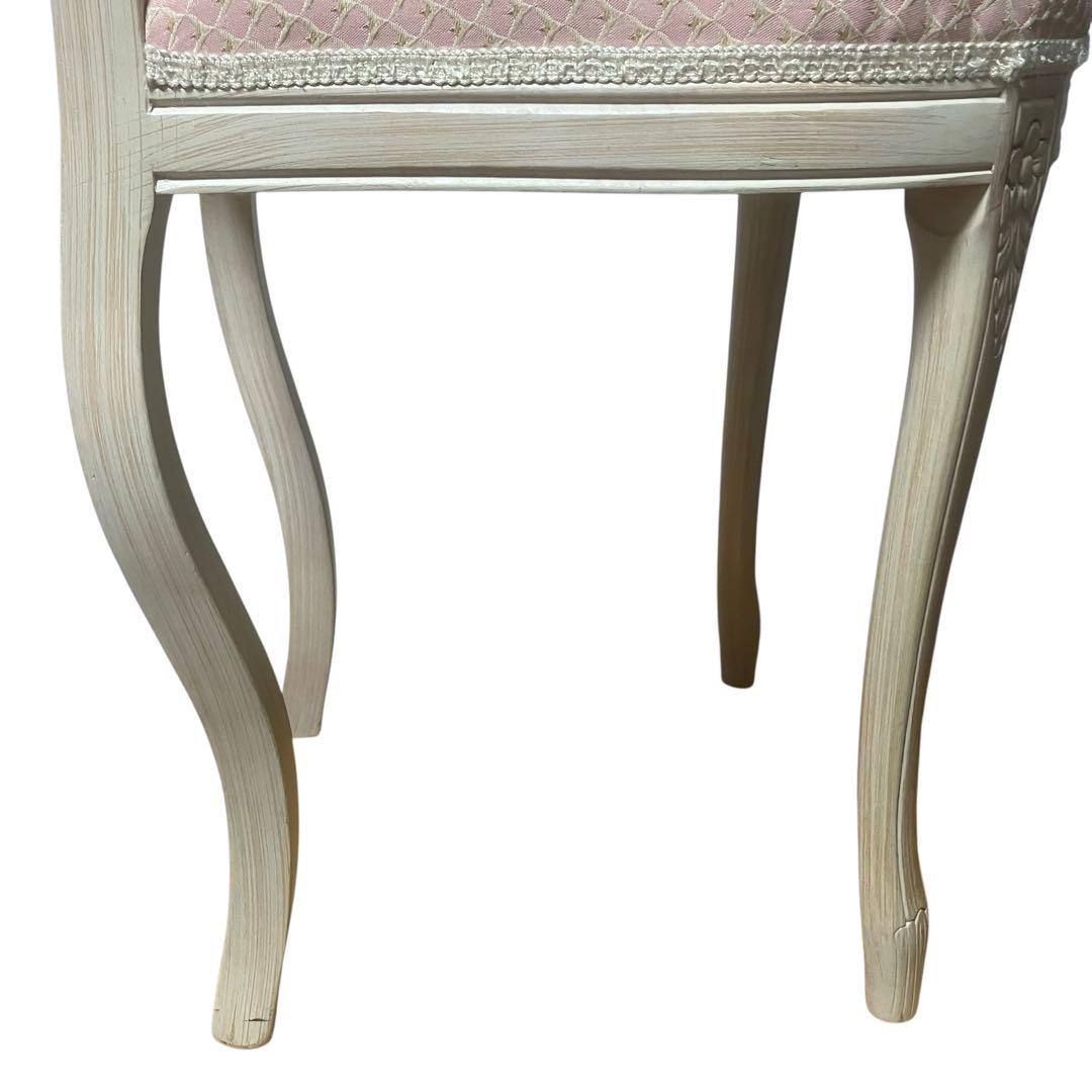 イタリア製 ドールチェア　オーバリーナ　ドレッサーチェア　インテリア　洋風　姫系