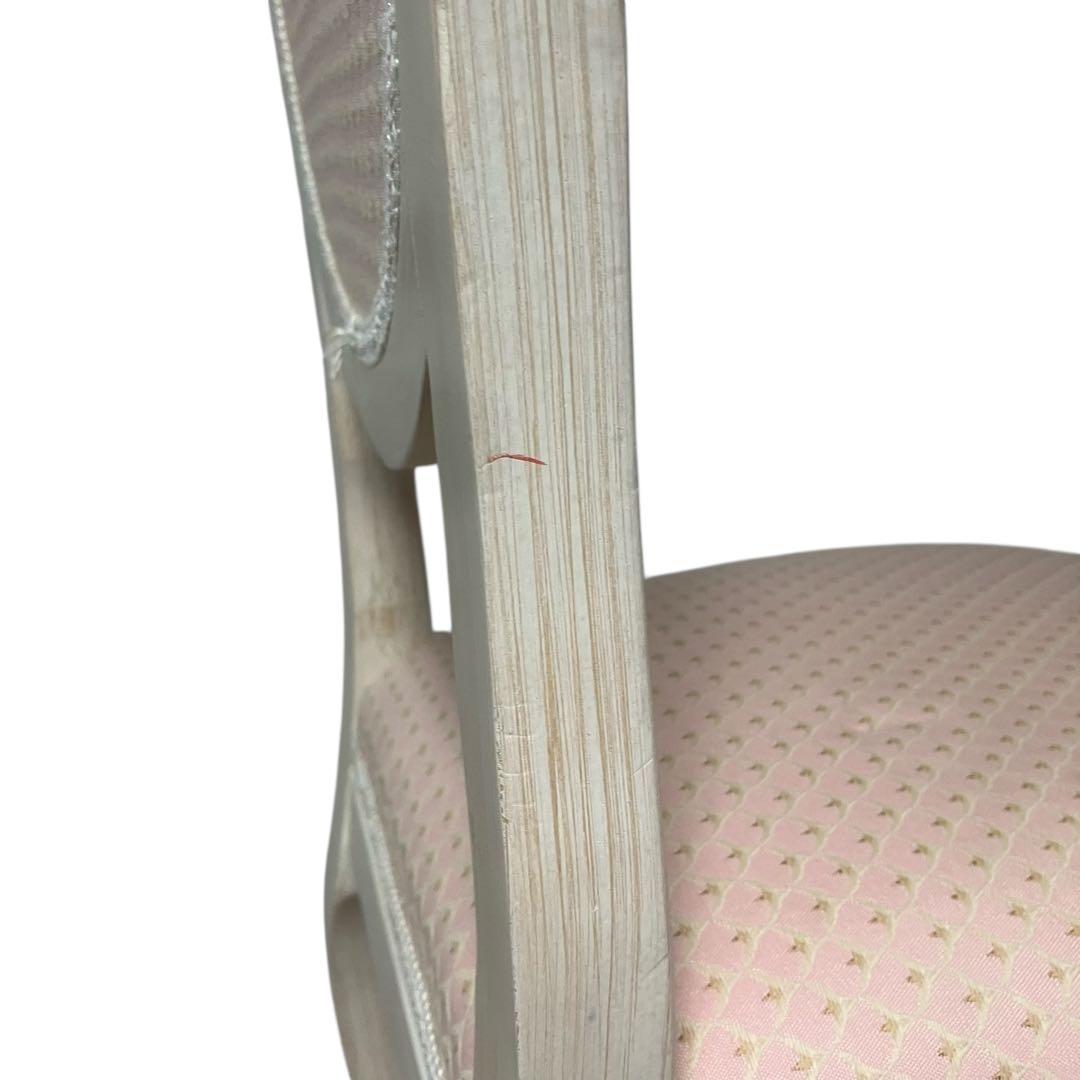 イタリア製 ドールチェア　オーバリーナ　ドレッサーチェア　インテリア　洋風　姫系